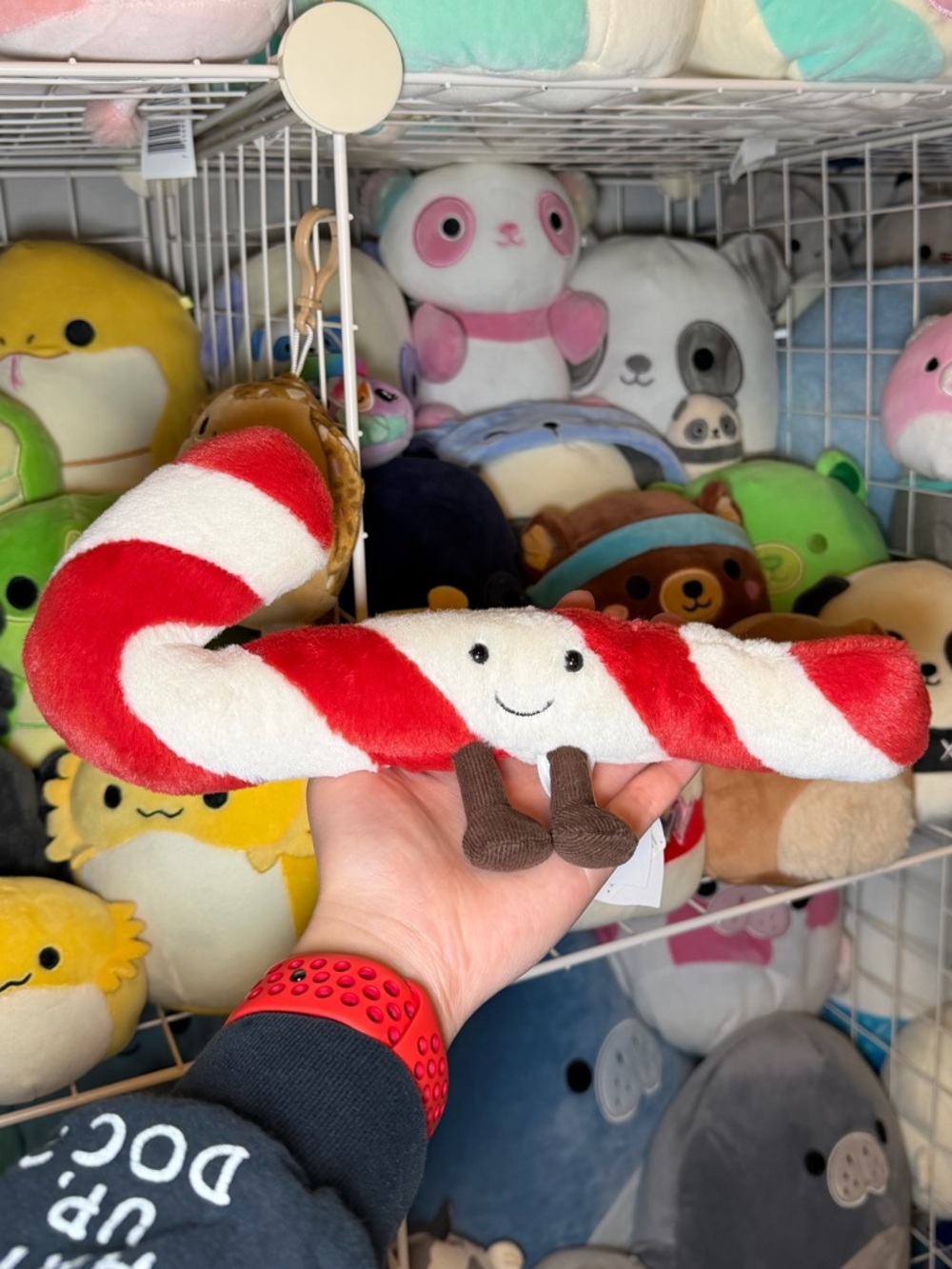 RETIRED Jellycat Little Amuseables Candy Cane 10” Stuffed Plush